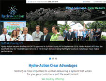 Tablet Screenshot of hydro-action.com